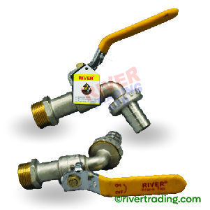 RIVER BRASS TAP - ROBINET