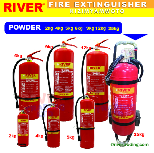 RIVER® POWDER FIRE EXTINGUISHER RIVER® POWDER FIRE EXTINGUISHER